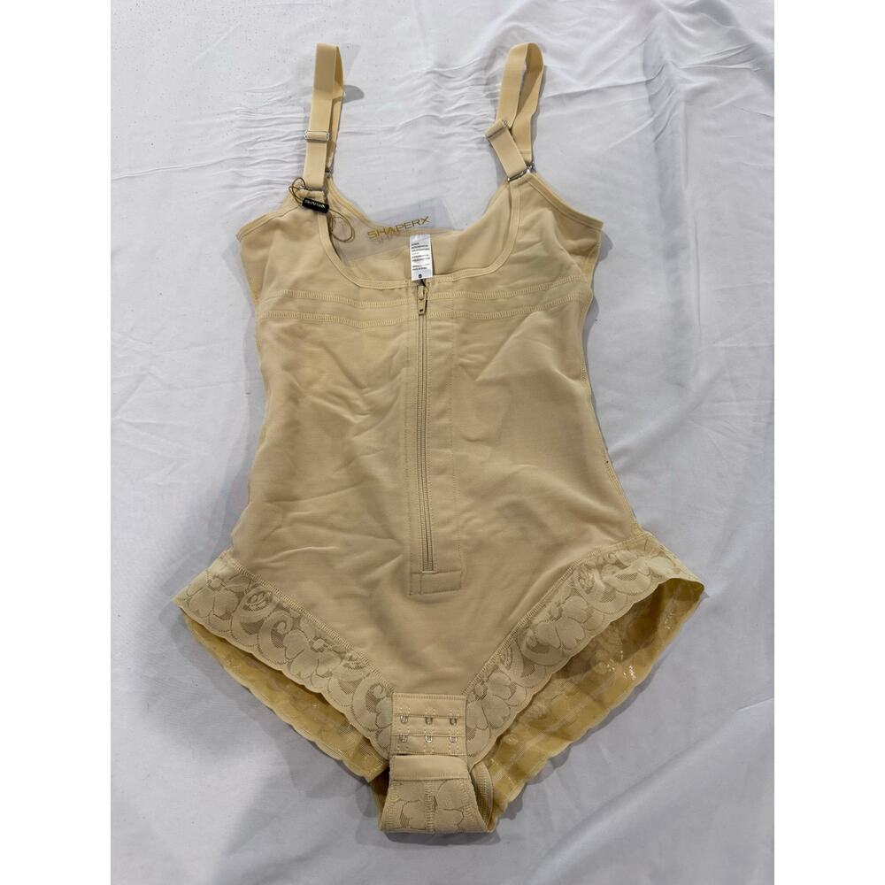 Beige Shapewear Bodysuit